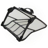 Zodiac Polaris canister front view showing easy-empty benefit