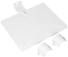 Zodiac Polaris ladder guard front panel showing protective coverage and durability