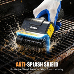 Zoeger high-density scouring pad close detail for polished finish