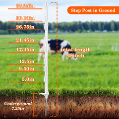 Zoiut galvanized spike end detail for easy ground penetration benefit