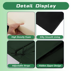 Zonamat adjustable straps closeup demonstrating secure locking to prevent slipping