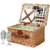 ZORMY basket front packaging showing vintage floral design and secure straps, ideal for gifting
