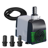 Zoronk front view of pump showing compact profile and quiet benefit