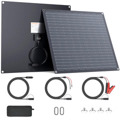 ZOUPW front panel flat view showing compact 30W design and durable finish