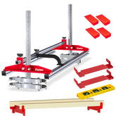zozen chainsaw mill front assembly showing frame and bar fit for stable cuts