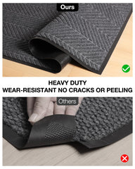 ZPAI PVC backing detail showing weighted anti-slip stability