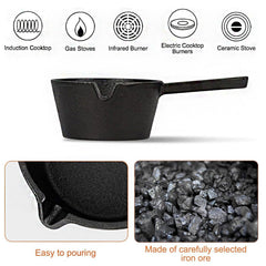 ZQDFLME long-handled brush basting meat at a grill for safety