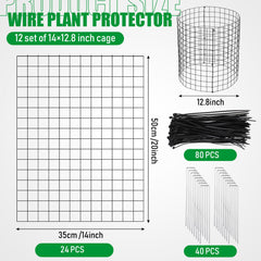 Zubebe assembled cage around a tomato plant offering pest protection benefit