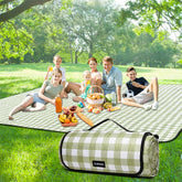 ZUBOND folded front view showing carry handle and compact portability
