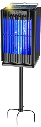 zwiran front view with ground bracket showing stable outdoor placement and convenience