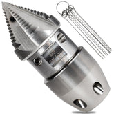 zzhanff front nozzle close-up showing four cutting jets and enhanced cutting power