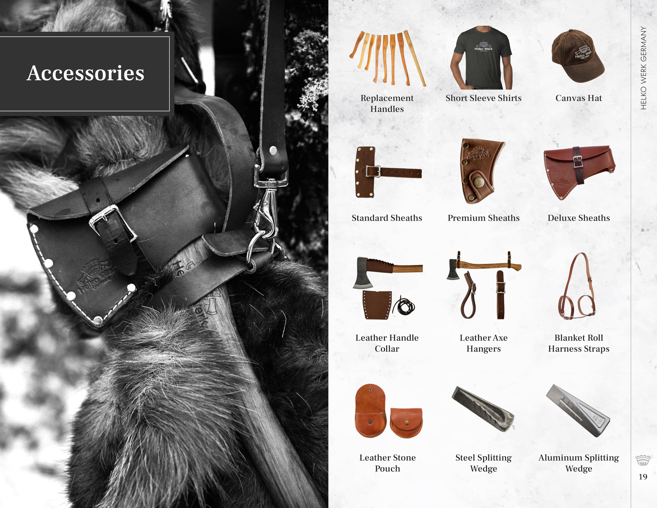 1844 Helko Werk collar in outdoor setting illustrating rugged aesthetic benefit