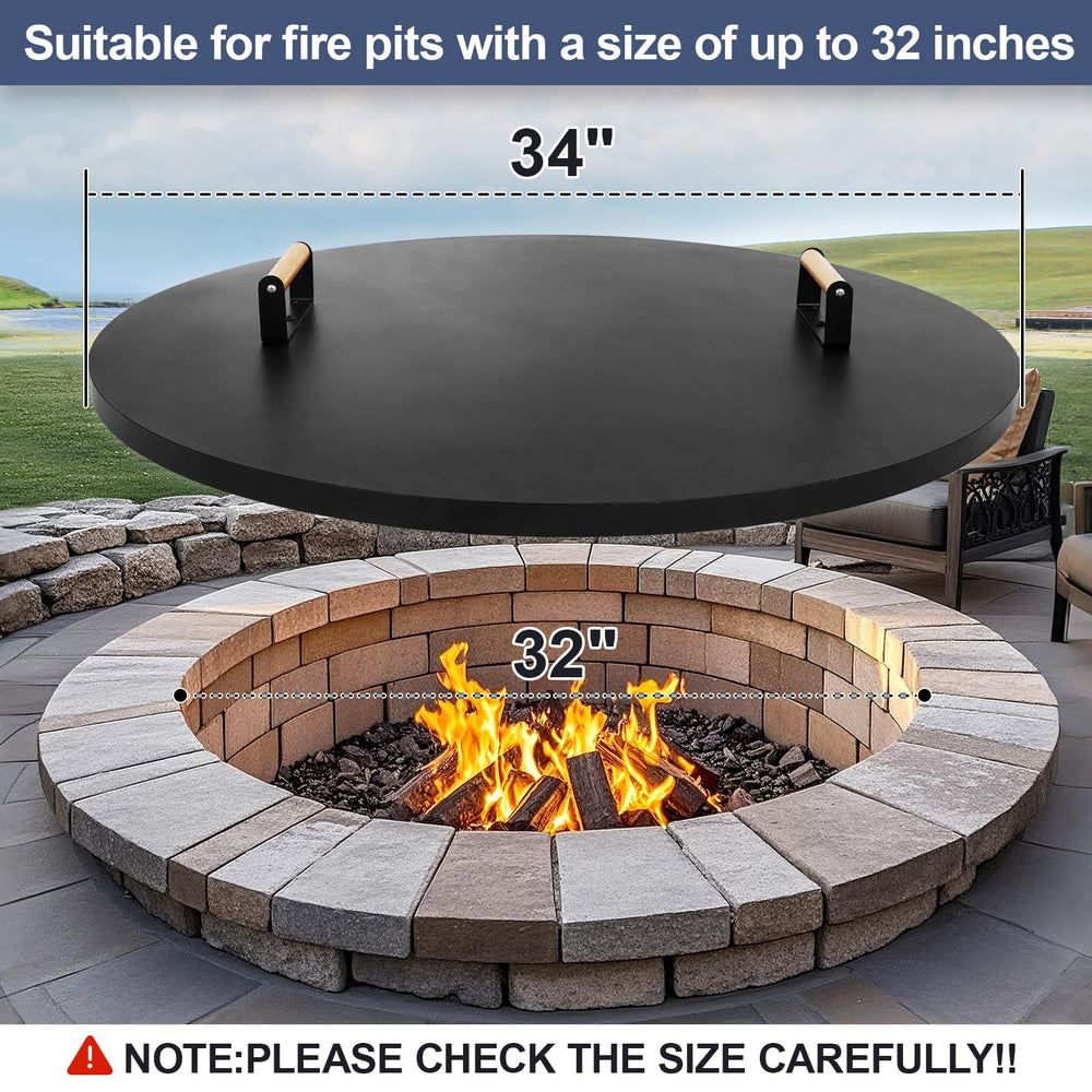 1MORE lid next to measuring tape demonstrating accurate 34-inch fit benefit