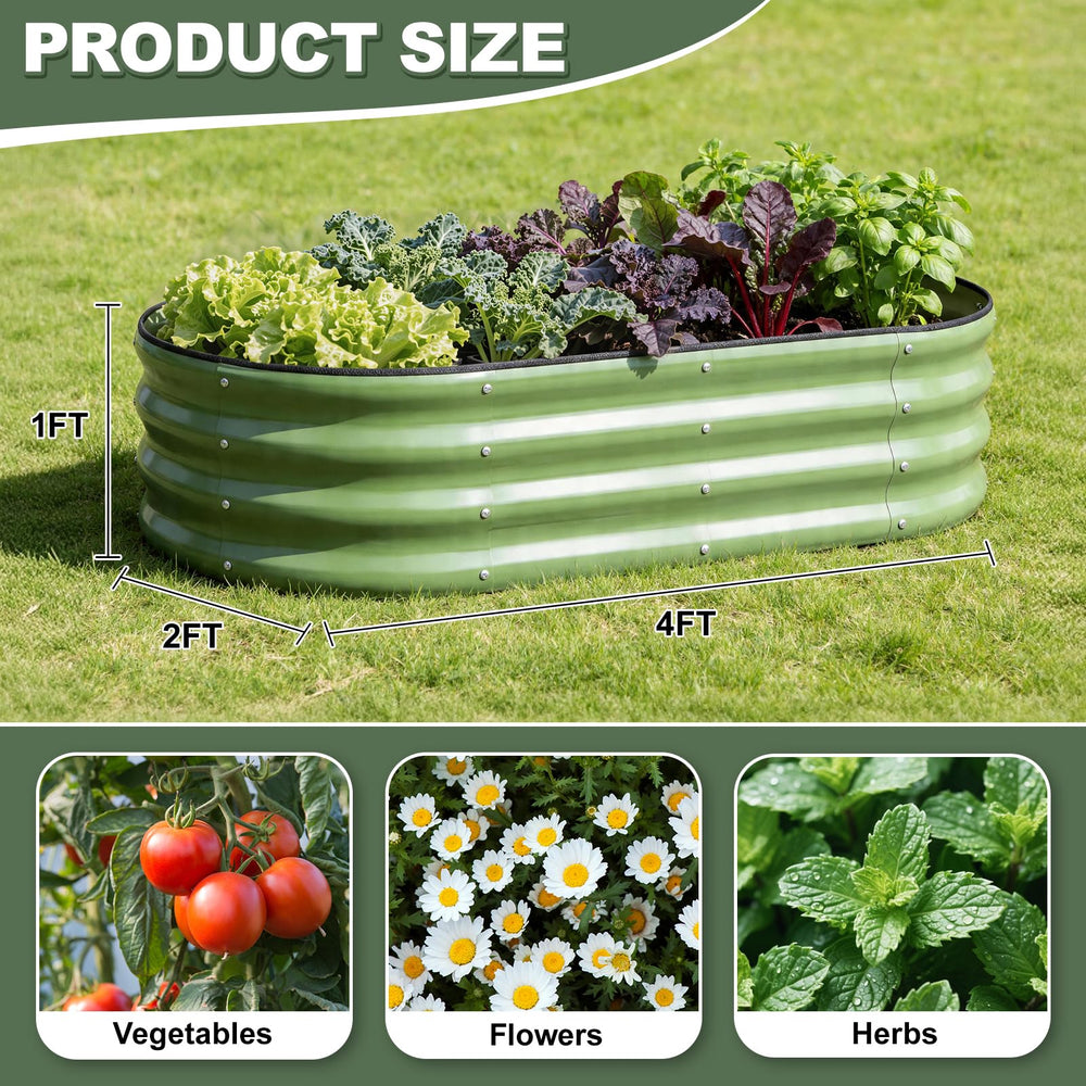 1MORE folded top edge detail showing safe, snag-free garden bed design