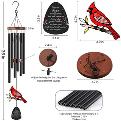 2IMT red cardinal suncatcher close-up catching light, symbolizes remembrance