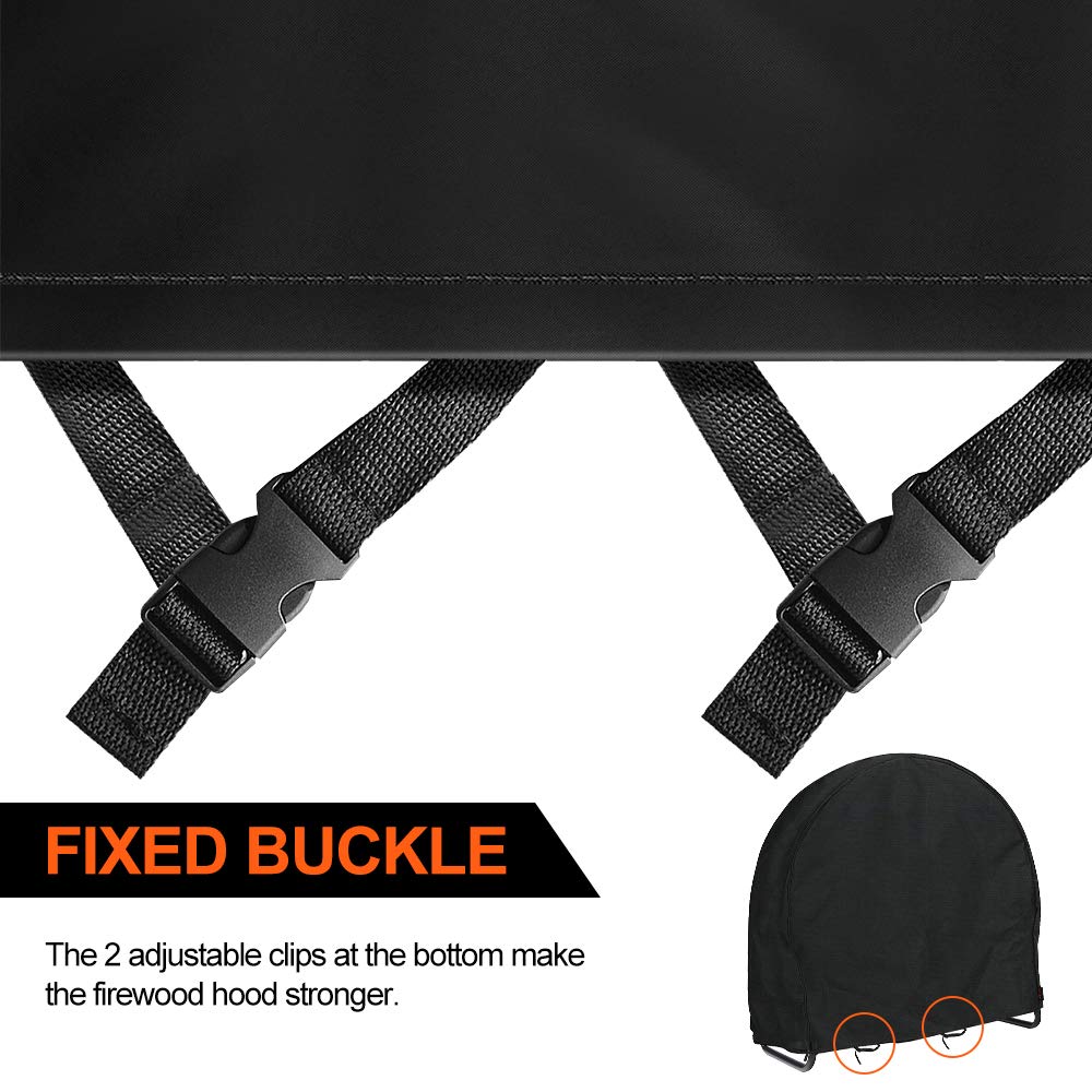 2win2buy user pulling wood through front zipper for convenient access benefit