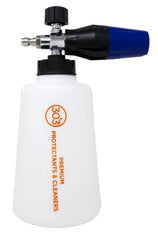 303 Products front view of foam cannon showing full assembly and quick setup benefit