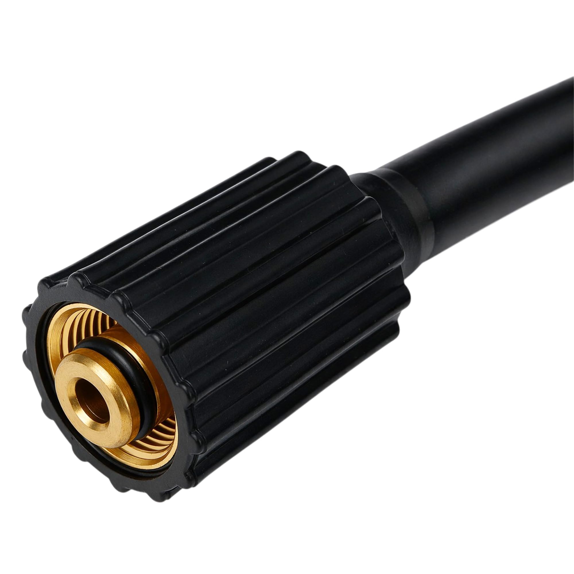 3TVol coiled hose stored compactly for easy transport and storage