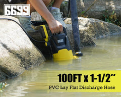 6699 close-up showing PVC surface and polyester reinforcement for durability