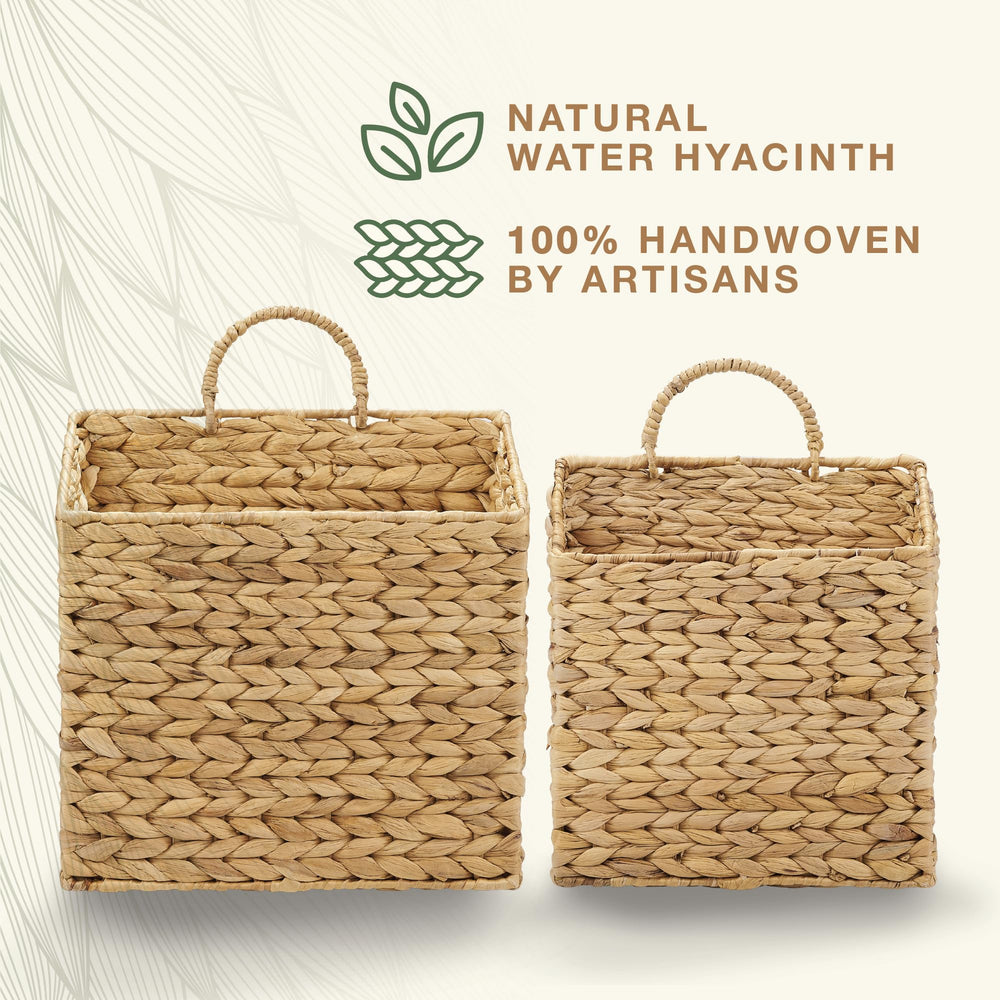 84ECO basket beside hand showing scale for small-space planning benefit