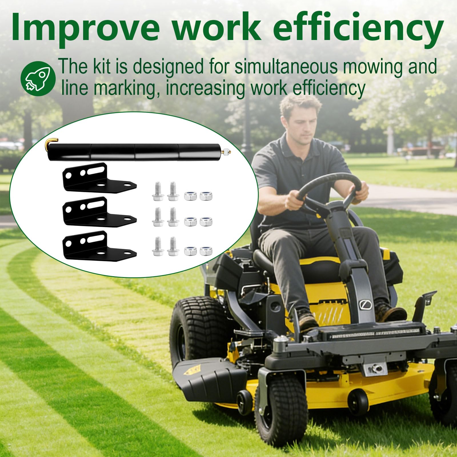 8B8B kit next to common hand tools showing simple installation benefit