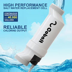 8STREME titanium plate closeup highlighting MMO coating for long-lasting corrosion resistance
