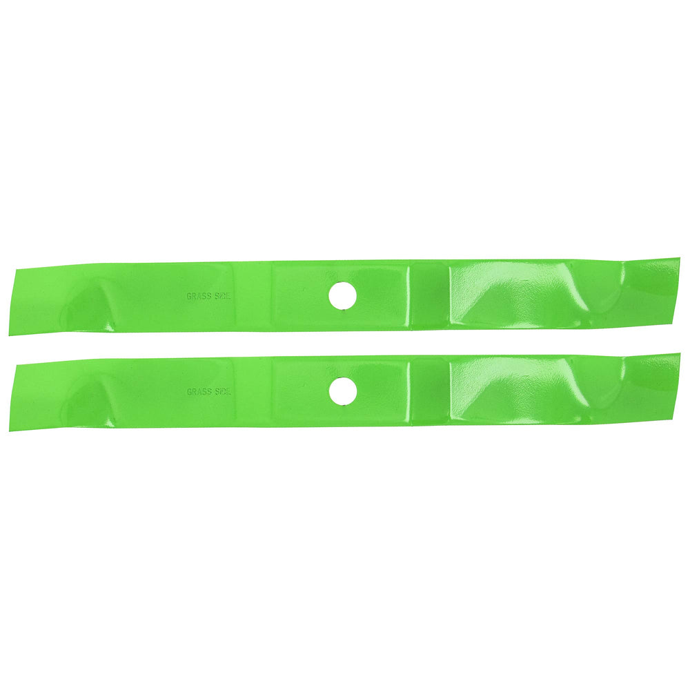 8TEN blade close-up edge profile highlighting sharper mulching geometry benefit