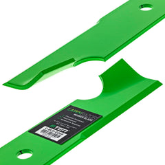 8TEN blade next to ruler showing 16.5 inch length for accurate replacement fit
