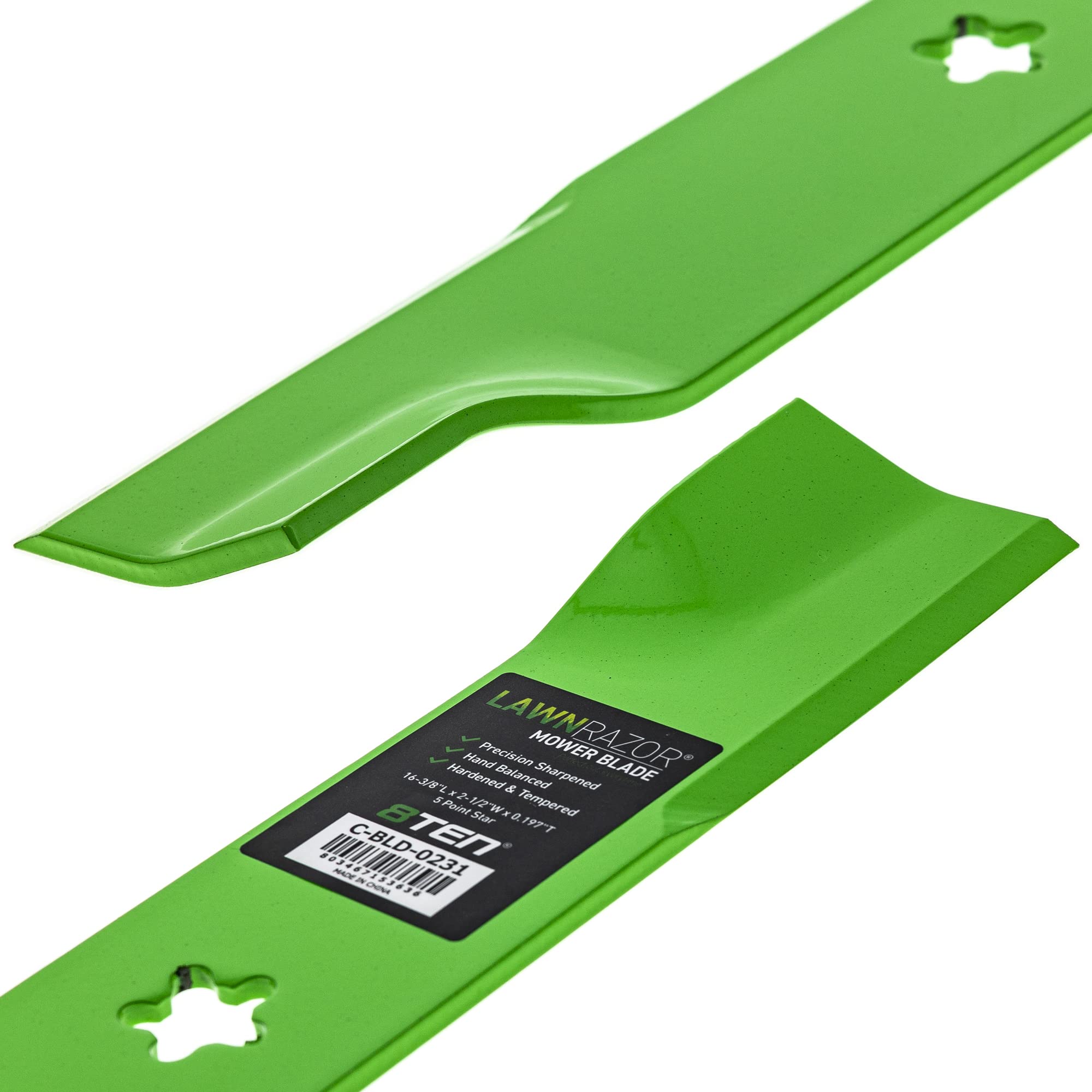8TEN stamped part number label visible on blade for easy OEM cross-reference benefit