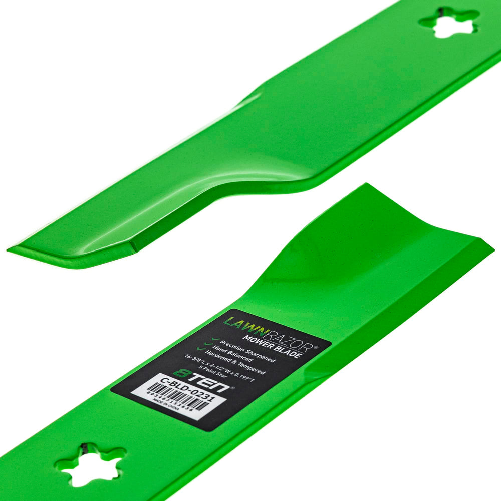 8TEN stamped part number label visible on blade for easy OEM cross-reference benefit