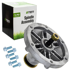 8TEN spindle close-up on bearing area showing durable construction benefit