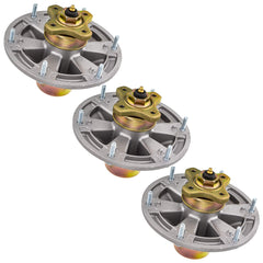8TEN spindle front view showing mounting flange and benefit of accurate fit