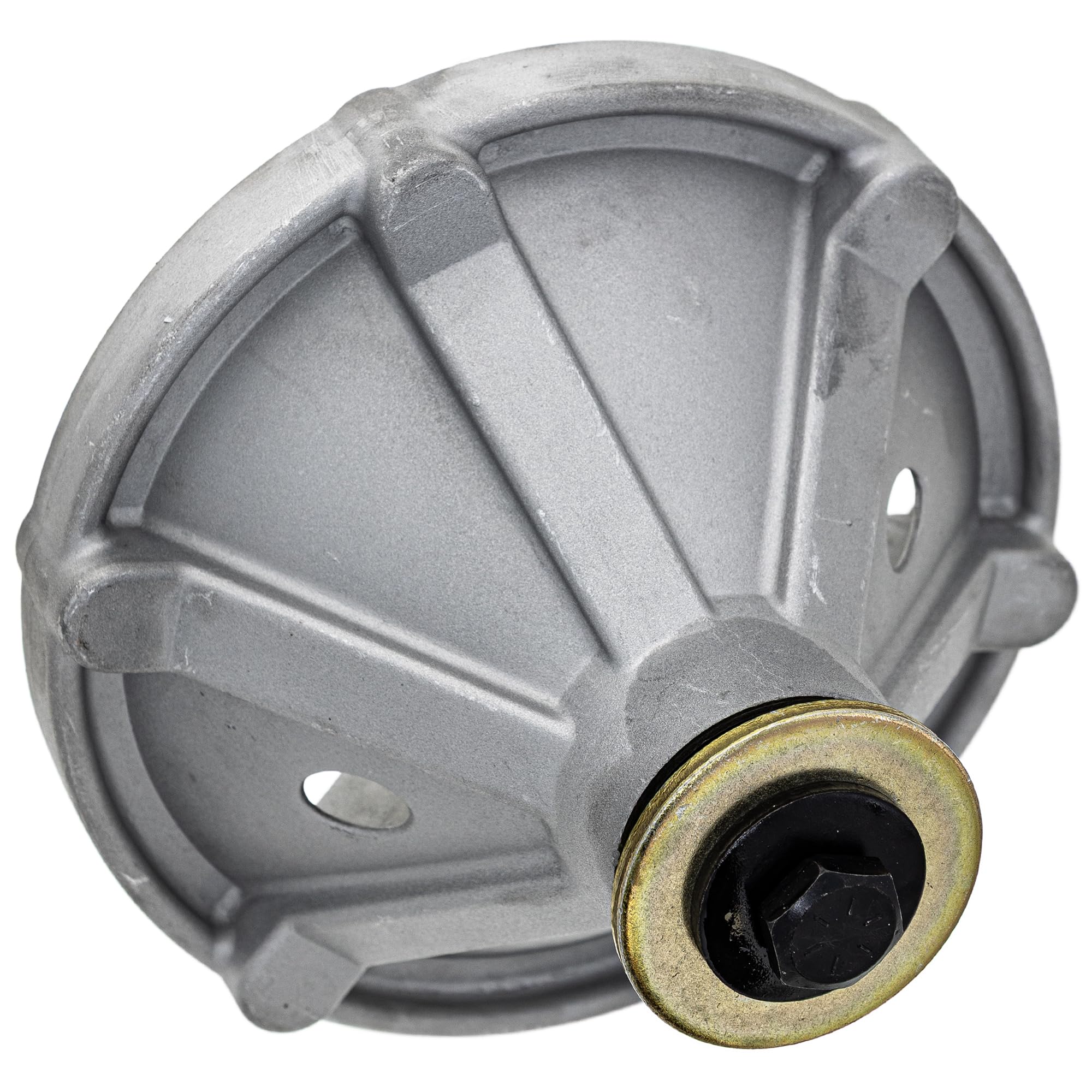 8TEN spindle mounting pattern detail showing hexagon/circle fit accuracy