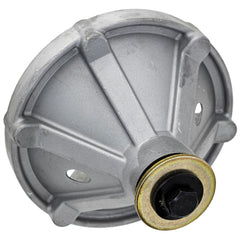 8TEN spindle mounting pattern detail showing hexagon/circle fit accuracy