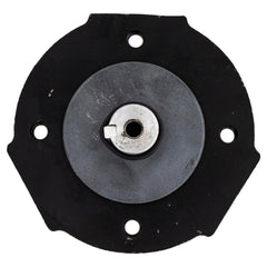 8TEN spindle side view with ruler showing 6 7/8 inch height for correct deck clearance