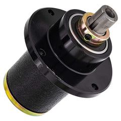 8TEN deck spindle side profile displaying height and alignment benefit for decks