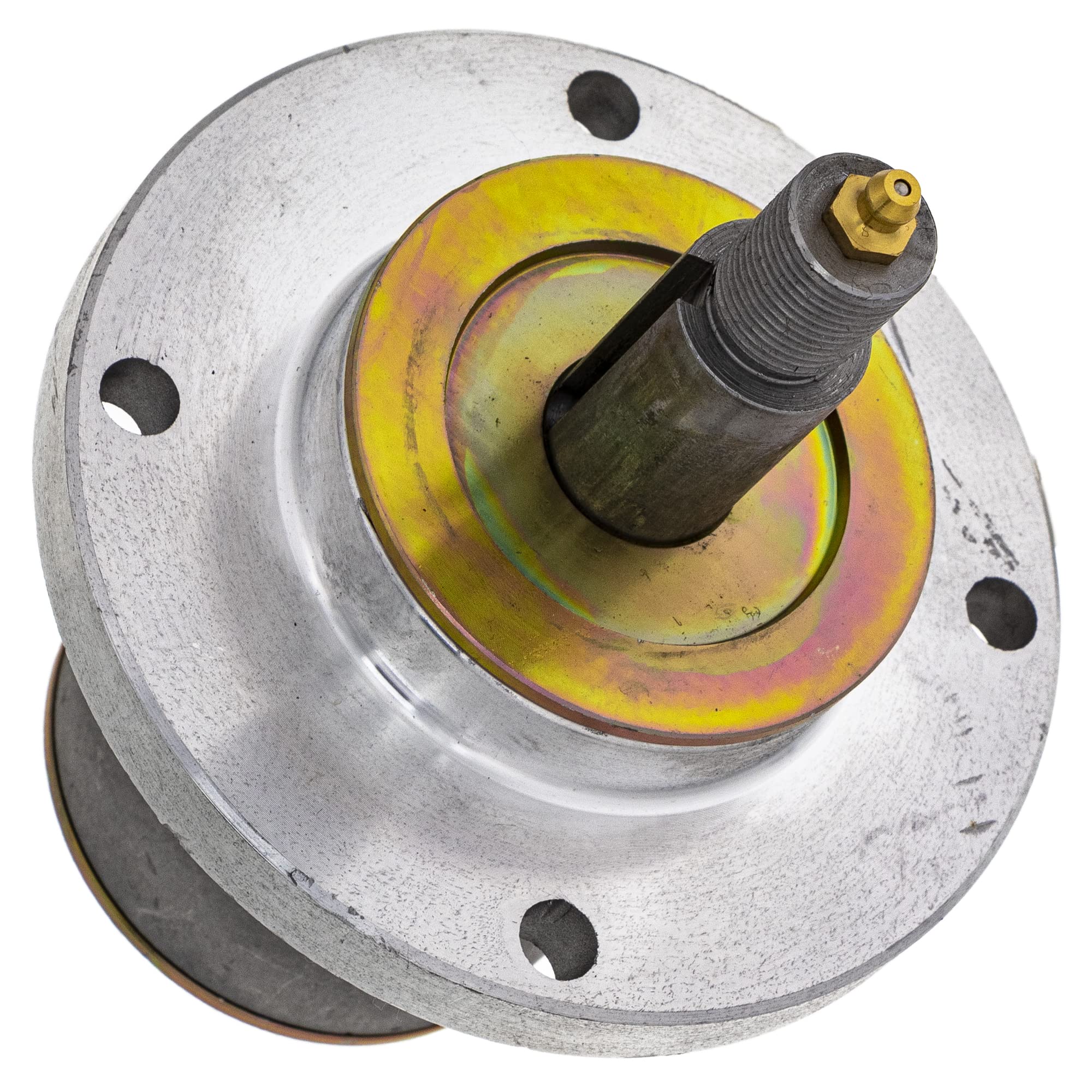 8TEN close-up of top grease fitting for easy lubrication