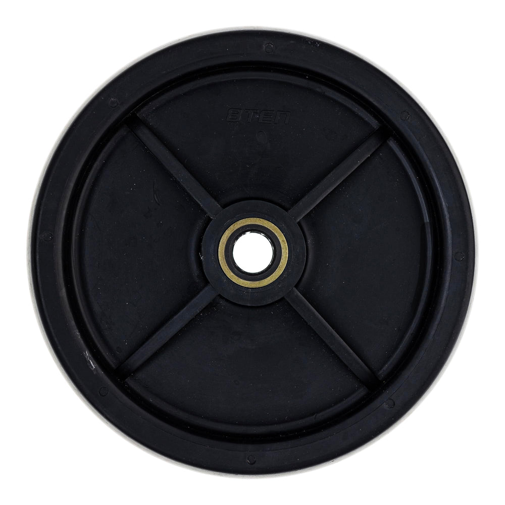 8TEN wheel next to ruler showing scale and correct size fit benefit