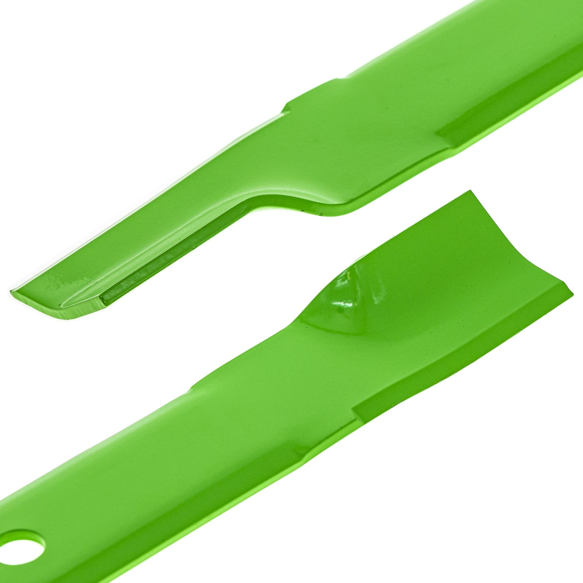 8TEN blade next to ruler showing 18 3/4 inch length and 2 1/4 inch width for precise fit