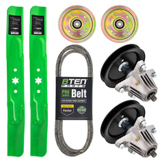 8TEN front packaging showing complete deck rebuild kit and fitment list benefits clear identification