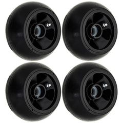 8TEN front view of four deck wheels showing fit and finish benefits