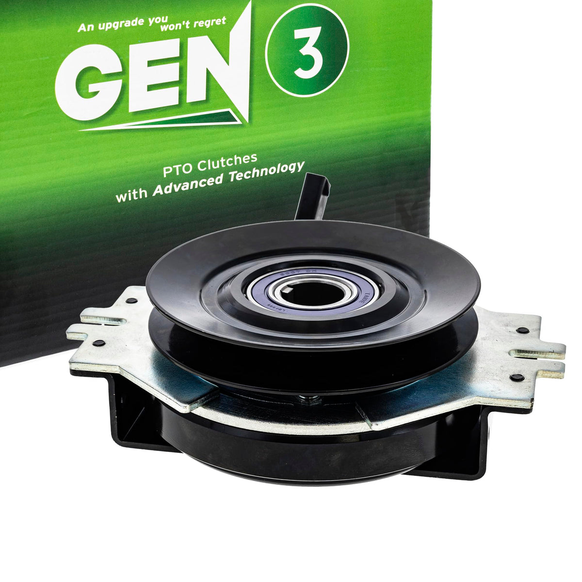 8TEN Gen 3 clutch front face showing pulley and fit for quick identification and reliable replacement