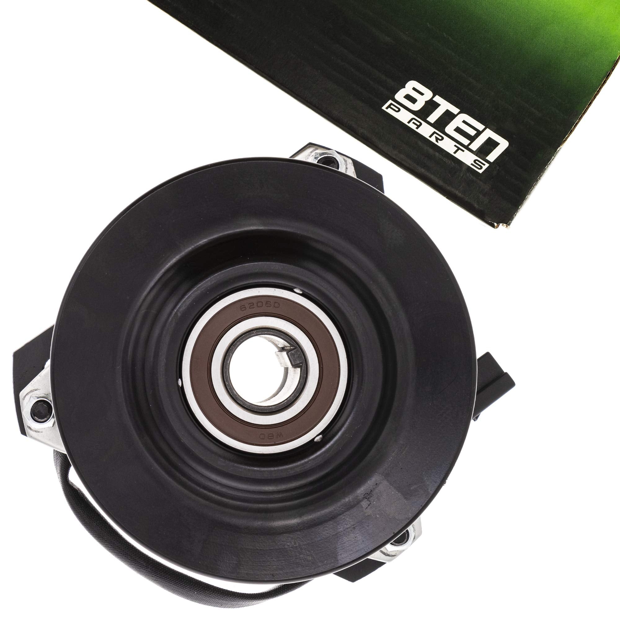 8TEN Gen 3 pulley side profile showing 6.10-inch diameter for correct belt alignment