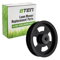8TEN idler pulley bore detail highlighting 1/2 inch inner diameter for accurate mount