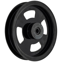 8TEN idler pulley front view showing fit and finish, ensuring reliable replacement