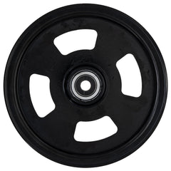 8TEN idler pulley installed in mower deck demonstrating restored belt routing benefit