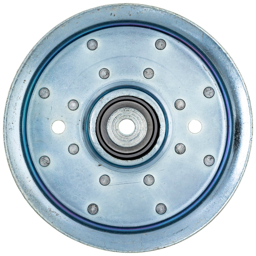 8TEN pulley side groove detail illustrating belt seating for improved traction