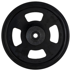 8TEN idler pulley side profile displaying dimensions for correct belt alignment benefit