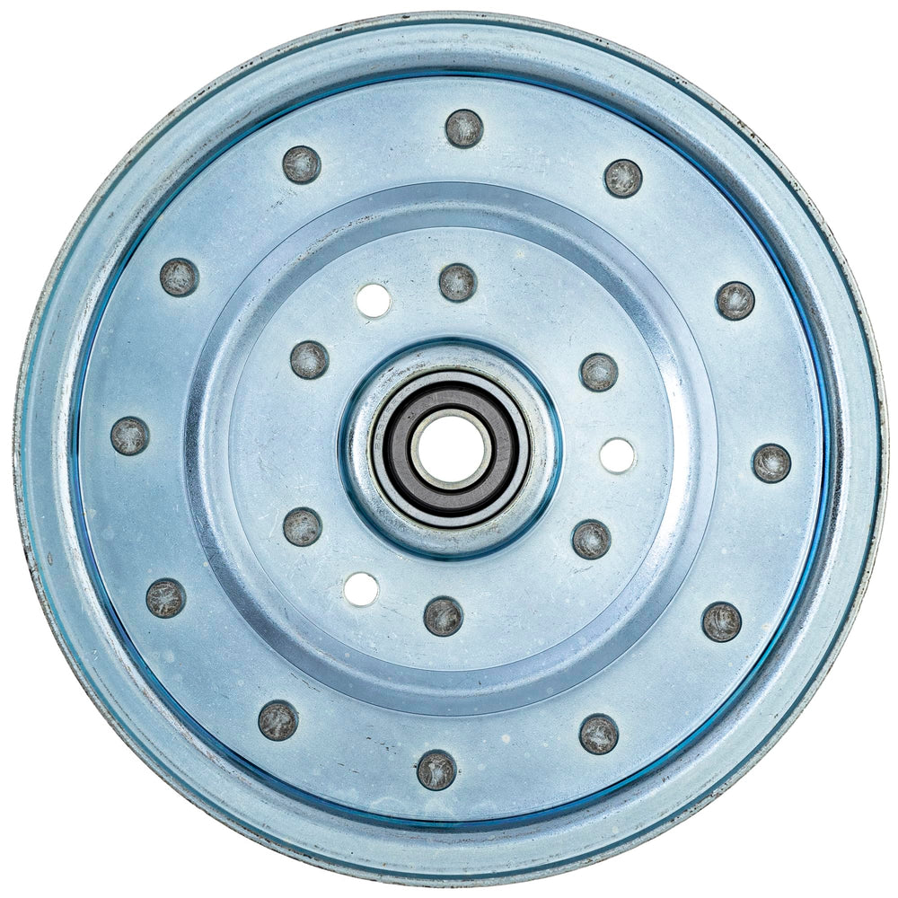 8TEN idler pulley side profile illustrating compact durable design for long life