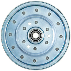 8TEN idler pulley side profile illustrating compact durable design for long life